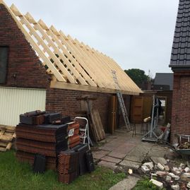 Zimmerei Christian Albers Jade Dachsanierung Garage